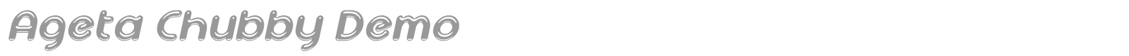 Ageta font preview